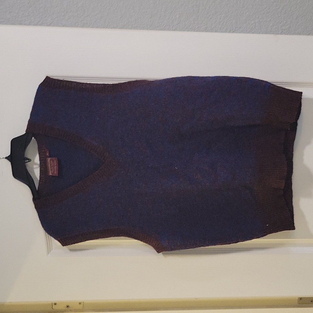 Men's 100% Shetland Wool Vest by Chaps